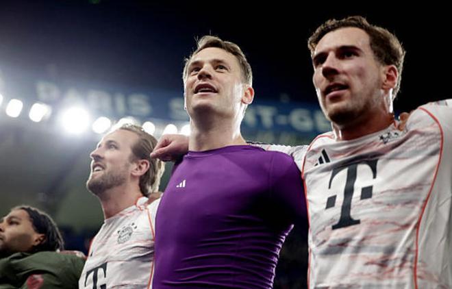 巴黎vs拜仁数据：巴黎25次射门9次射正，拜仁9次射门5次射正